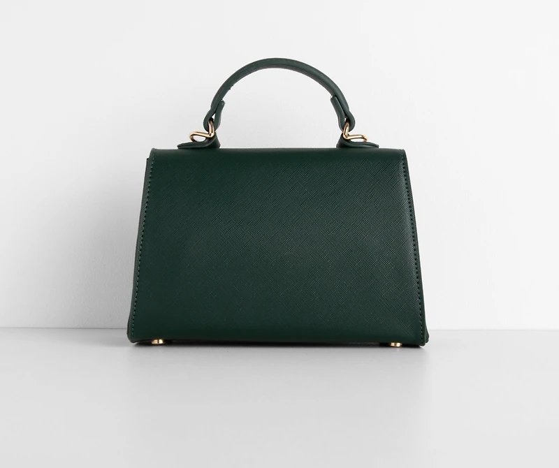 A Classy Affair Mini Faux Leather Purse