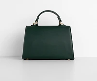 A Classy Affair Mini Faux Leather Purse