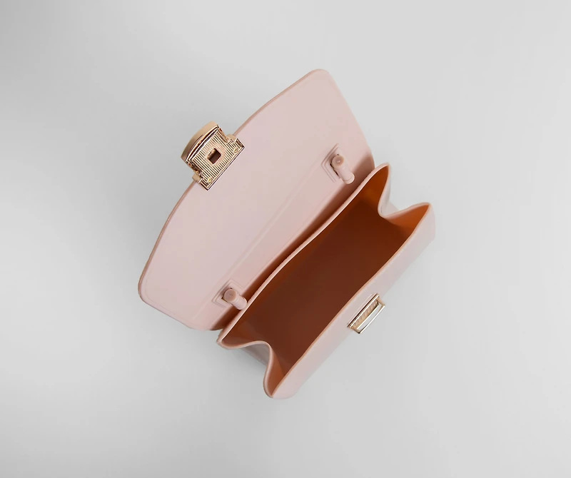 Do Whats Best 4 U Jelly Cross-body Purse