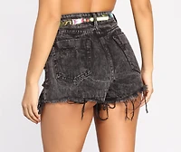 Packin' Heat Iridescent Thigh Fanny Pack