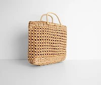 That Summer Feeling Woven Tote