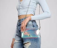 So Chic Holographic Crossbody
