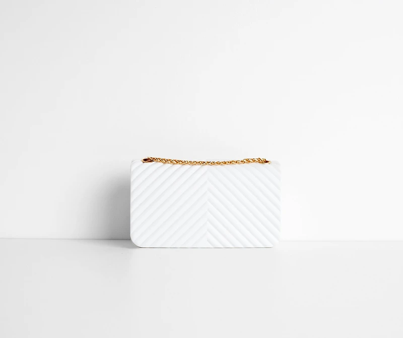 Miss Always Right Matte Jelly Crossbody Purse