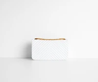 Miss Always Right Matte Jelly Crossbody Purse
