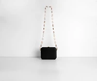 Faux-Ever Your Fave Shoulder Purse