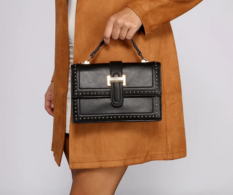 Studded and Stylish Crossbody