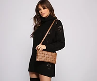 Trendy Babe Faux Leather Shoulder Bag