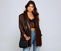 Luxe And Sleek Shoulder Bag