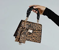 So Fab Leopard Print Purse