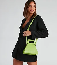 Extra Space Rectangle Handbag