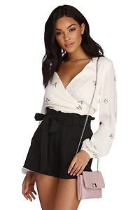 Quilted Crossbody Fanny Pack Belt