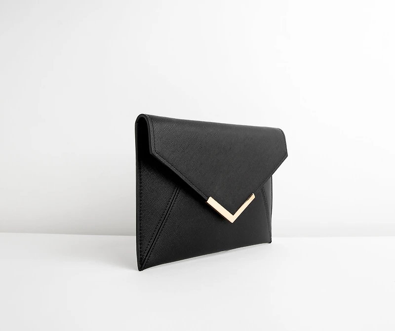 Little Black Envelope Clutch