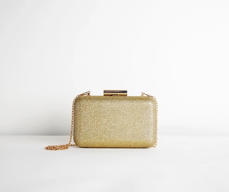 Only The Essentials Mesh Clutch