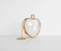 Clear Heart Clutch
