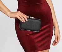 She Loves A Little Glitter Evening Bag