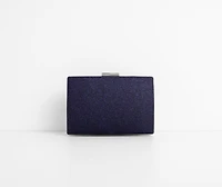 Midnight Wishes Glitter Box Clutch