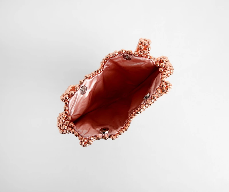 Beading Heart Tote Bag