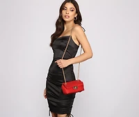 Shine Like A Diva Rhinestone Crossbody