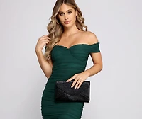 Glamorous Vibes Envelope Clutch