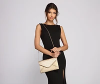 Glamorous Vibes Envelope Clutch