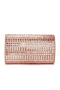 Baguette Rhinestone Clutch
