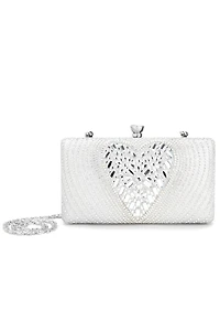 Until Midnight Rhinestone Clutch