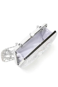 Until Midnight Rhinestone Clutch