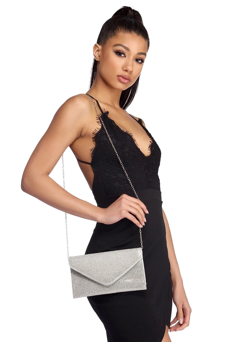 Rhine The Night Envelope Clutch