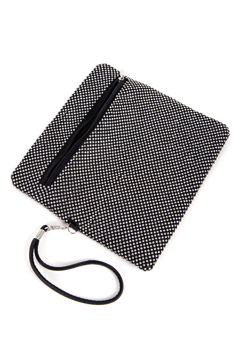 Dazzle Diva Rhinestone Wristlet