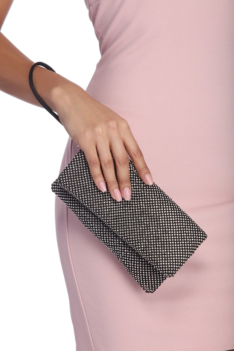 Dazzle Diva Rhinestone Wristlet