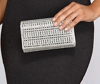 Sparkle And Shine Rhinestone Clutch