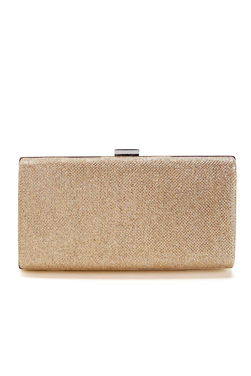 Glam Glitter Box Clutch