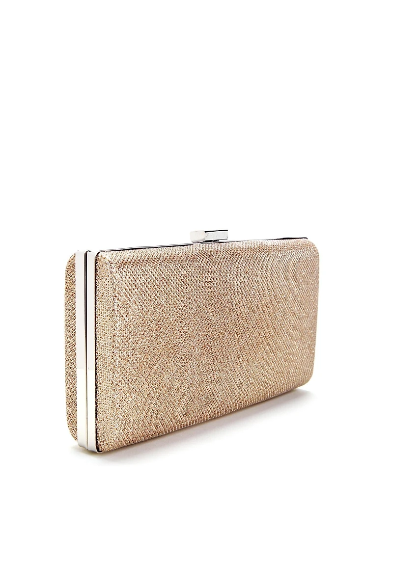 Glam Glitter Box Clutch