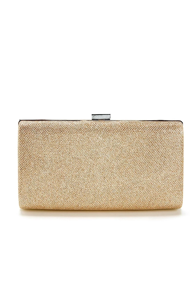 Glam Glitter Box Clutch