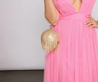 Livin' With Glitz Sphere Clutch