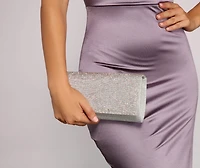 Strike A Pose Rhinestone Clutch