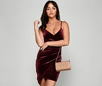Keep It Lurex Box Clutch