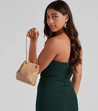 Party Of One Rhine Mesh Bucket Bag