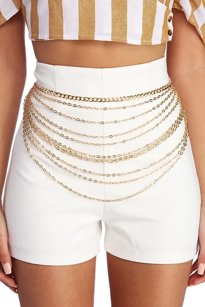 11 Row Swag Chain Belt