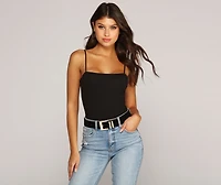 Suede Waisted Belt