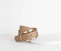 Fab Double D Ring Belt
