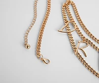 Drippin' In Gold Chain Belt