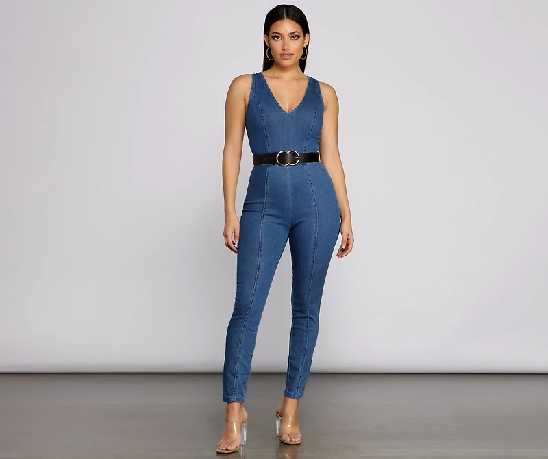 Chic Double O-Ring Buckle Belt