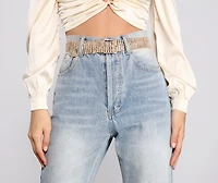 Reign Rhinestones Belt