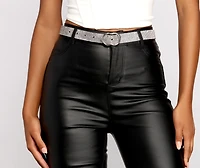 Glitzy Vibes Rhinestone Belt