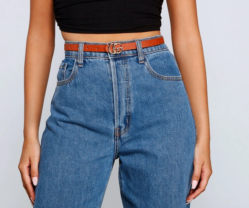 Chic Status Faux Leather Belt Pack