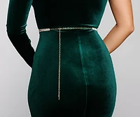 Layer On The Luxe Rhinestone Belt
