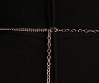 Gleaming Rhinestone Belt