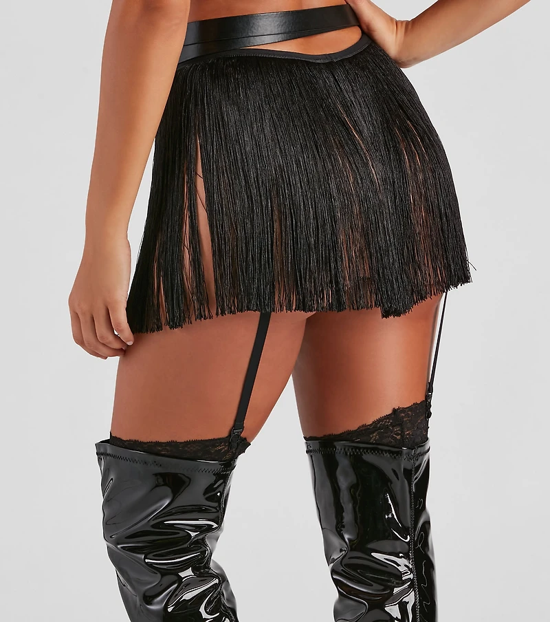 Wild West Cowgirl Garter Belt