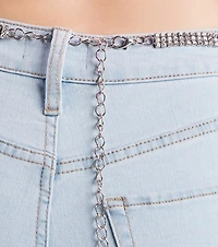 Cute And Chic Rhinestone Butterfly Belt